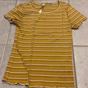 Aeropostale stripe waffle tee FREE W $10 purchase